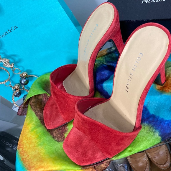 ❤️🔥 COLIN STUART RED HEELS NWOT - Picture 3 of 9
